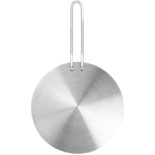 Diffuserplatta, adapter för induktionshäll i rostfritt stål, konverter för gasspis och elektrisk spis (3#24 cm) 24cm