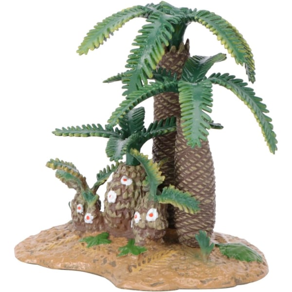 Simulerad palmträd simulerad växt scen konstgjord plast modell träd simulerad palm miniatyr modell simulerad växt