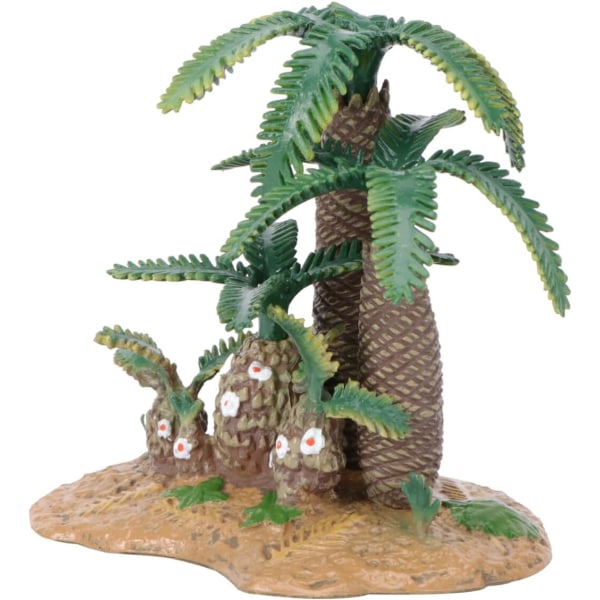 Simulerad palmträd simulerad växt scen konstgjord plast modellträd simulerad palmträd miniatyrmodell simulerad växt
