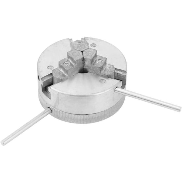 Mini svarvchuck, Z011 zinklegering 3-back chuck klämma tillbehör för mini metallsvarv