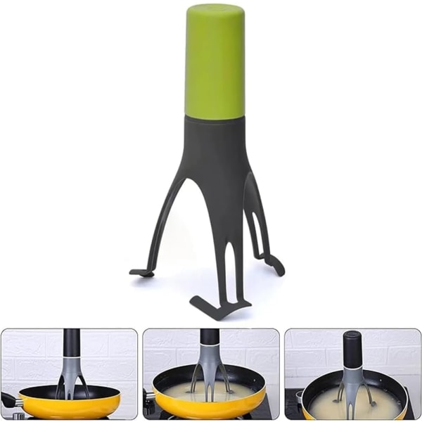 Automatisk mixer 3 hastigheter justerbar handmixer, trebent elektrisk automatisk äggvisp mixer kök automatisk mixer (grön) green