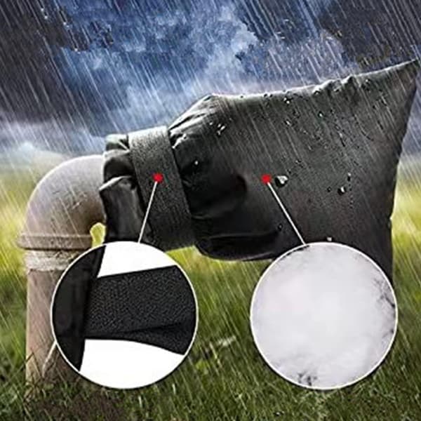 Utvändigt cover för vinter utomhuskranskydd Isolerat skydd ...