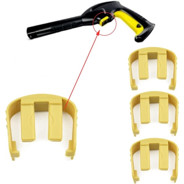 3 st Karcher K2 biltvätt clips C-klämma, biltvätt högtryckstvätt triggerklämma för Karcher K2 K3 K7
