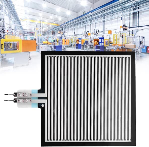 Trycksensor, 5 x 4 cm Högkänslig Flexibel Nanomaterial RP S40 ST Kraftsensor