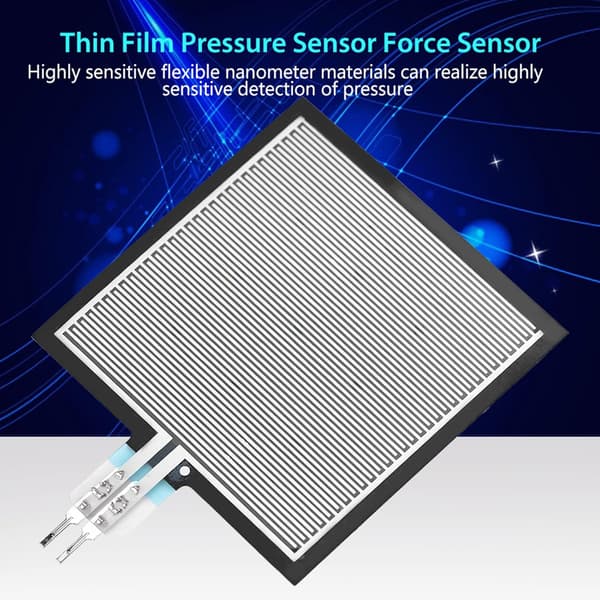 Trycksensor, 5 x 4 cm Högkänslig Flexibel Nanomaterial RP S40 ST Kraftsensor