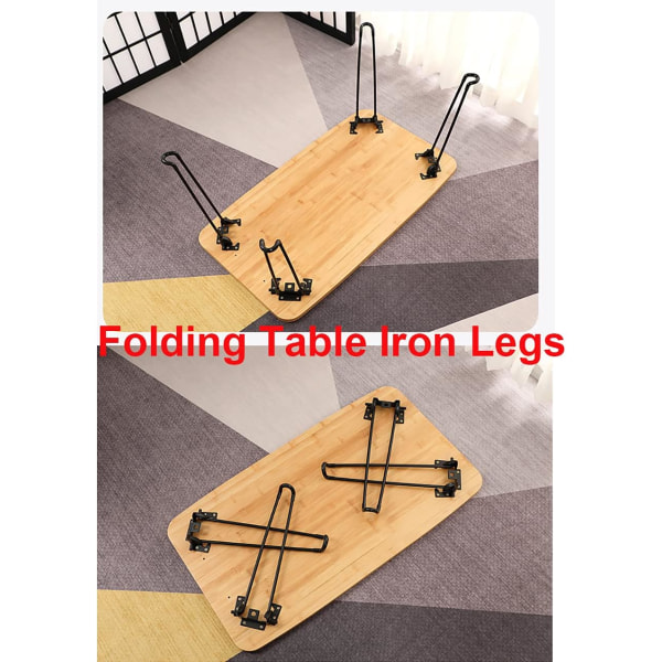 （42CM）Fällbara hårnålsbordsben, för DIY fällbart campingbord, fällbart soffbord ben laptopbord 42cm