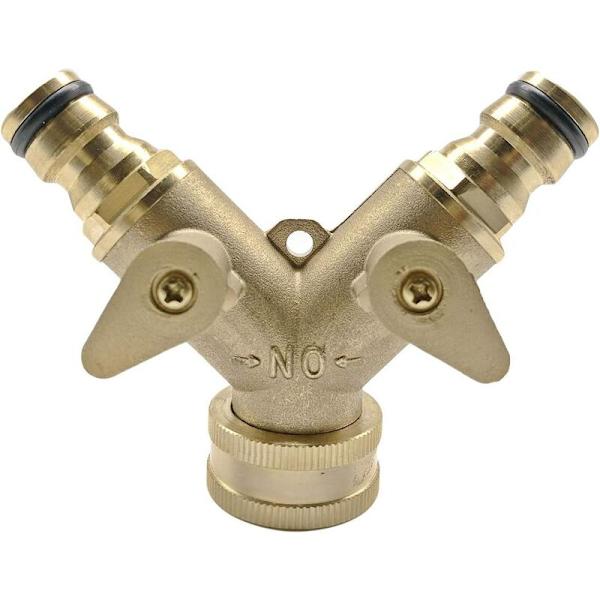 Y-lås system med 3/4\" bar mässing