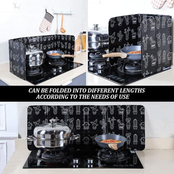 2 stänkskydd av aluminiumfolie för kök och restaurang