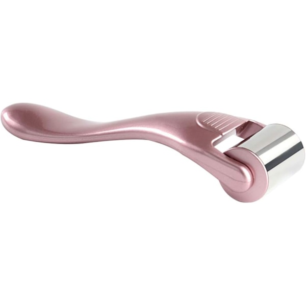 Isrulle för ansikte och ögon, ansiktsrulle i rostfritt stål, isad hjul ansikts- och kroppsmassageapparat (roséguld)