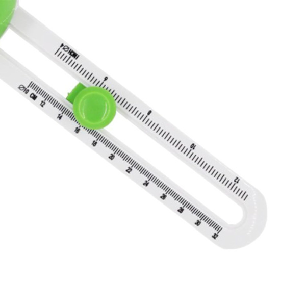 Cirkelsågskärare, högeffektiv rund pappersklippare 8-32 cm justering stabil skärning för hantverkstillverkning