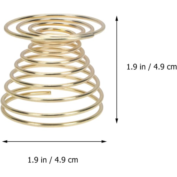 Set med 4 äggkoppar i rostfritt stål, minirågfjäder äggbricka äggkoppshållare för hemmakök (guld) golden