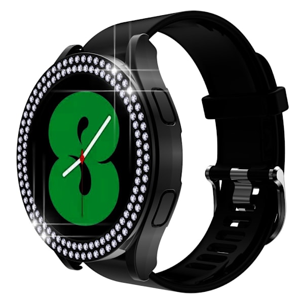 Rhinestone Skal Samsung Galaxy Watch 5 40mm Sort