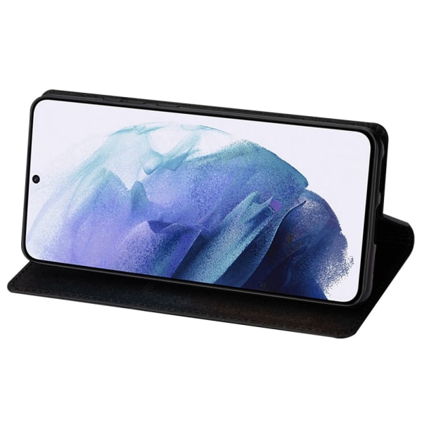 Kimalteleva lompakkokotelo Samsung Galaxy S23 Plus Musta