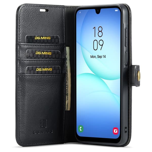 DG.MING 2-in-1 Magnet Wallet Samsung Galaxy A17 Black