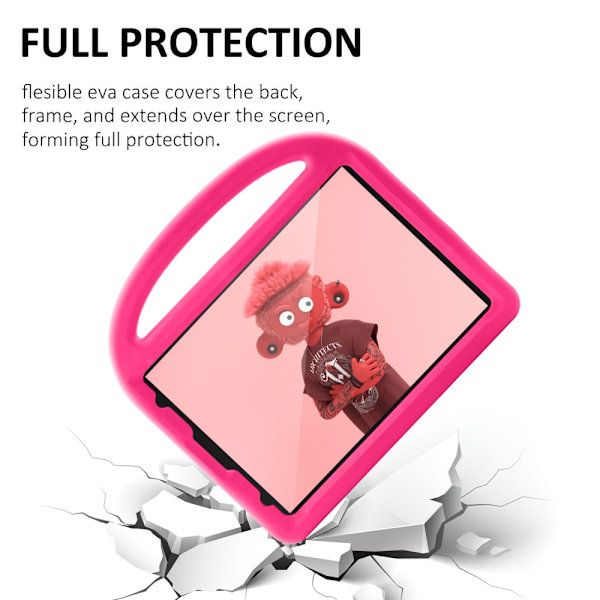 Skal EVA iPad Pro 11 4th Gen (2022) Vaaleanpunainen
