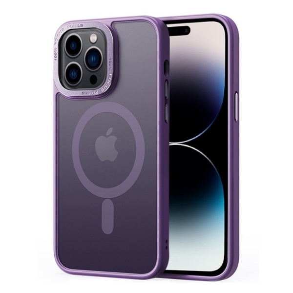 Magnetisk MagSafe Skal iPhone 14 Pro Max Matt Lilla