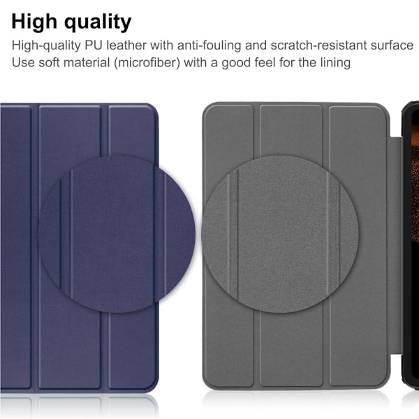 Samsung Galaxy Tab S10 Ultra Etui Tri-fold Blå