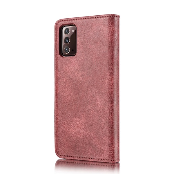 DG.MING Lompakkokotelo Magneetilla Galaxy Note 20 Punainen