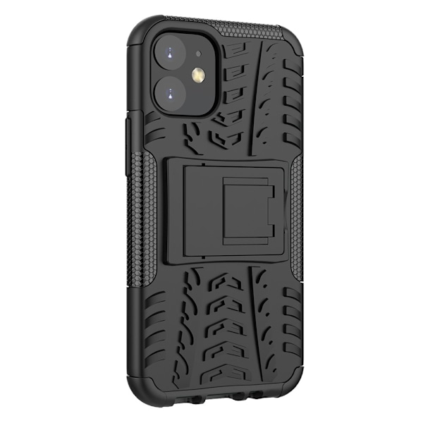 Hybridskal Med Stativ iPhone 12 Mini Sort