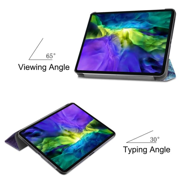 iPad Pro 11 3. generation (2021) Etui Tri-fold Stjernehimmel