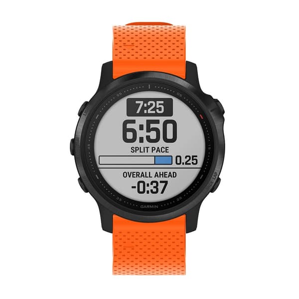 Silikonarmband Garmin Fenix 6S Orange
