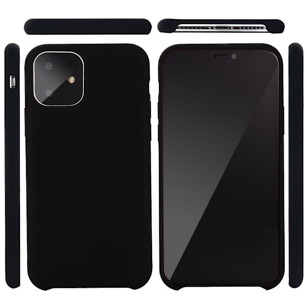 Silikonecover iPhone 11 Sort