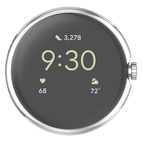 Google Pixel Watch 2:lle tarkoitettu läpinäkyvä TPU-kotelo