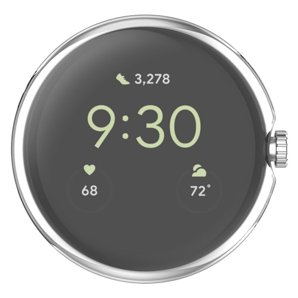 Heltäckende TPU Skal Google Pixel Watch 2 Transparent