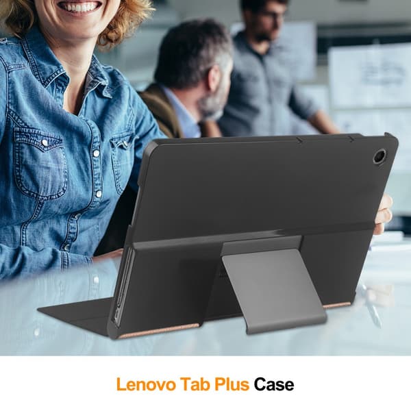 Lenovo Tab Plus Kotelo Tri-fold Rose Gold