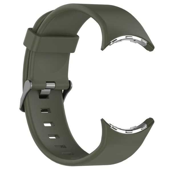 Silikoniranneke Google Pixel Watch 4 45mm Tummanvihreä