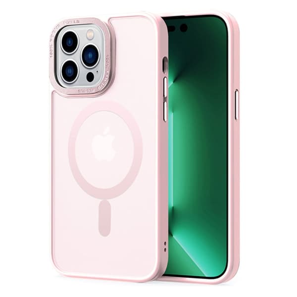 Magnetisk MagSafe Skal iPhone 15 Pro Max Matt Rosa