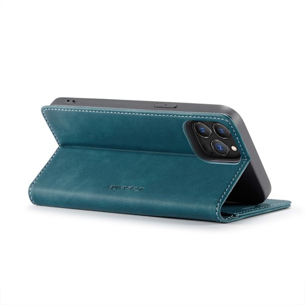 CaseMe Slim Pungetui iPhone 13 Pro Blå