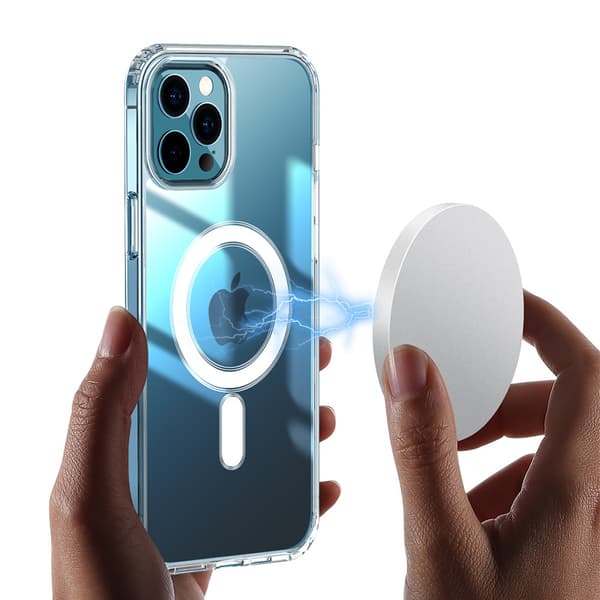 MagSafe-kuori iPhone 15 Prolle, läpinäkyvä