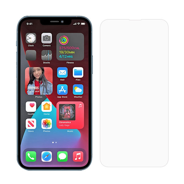 iPhone 13 Pro Max Skærmbeskyttelse & Linsebeskyttelse Hærdet Glas