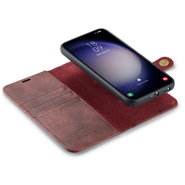 DG.MING 2-in-1 Magnet Wallet Samsung Galaxy A16 Red
