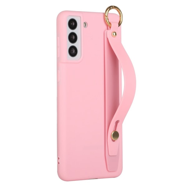 Samsung Galaxy S22 Plus Skal Med Handstrap Rosa