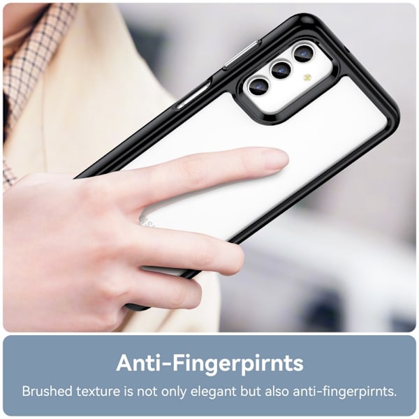 Hybrid Edge Case Samsung Galaxy A13 Svart