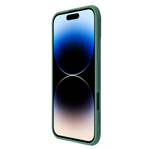 Nillkin CamShield -kuori iPhone 16 Pro Max - Vihreä