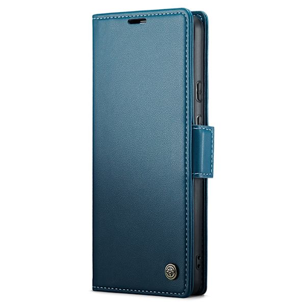 CaseMe Slim Lompakkokotelo RFID-suojalla Google Pixel 8a Sininen