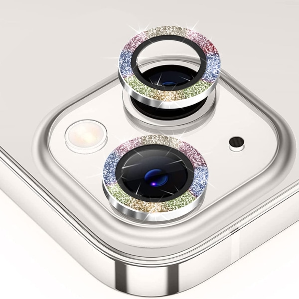 Hat Prince Glitter Lens Cover iPhone 14/14 Plus Multicolour