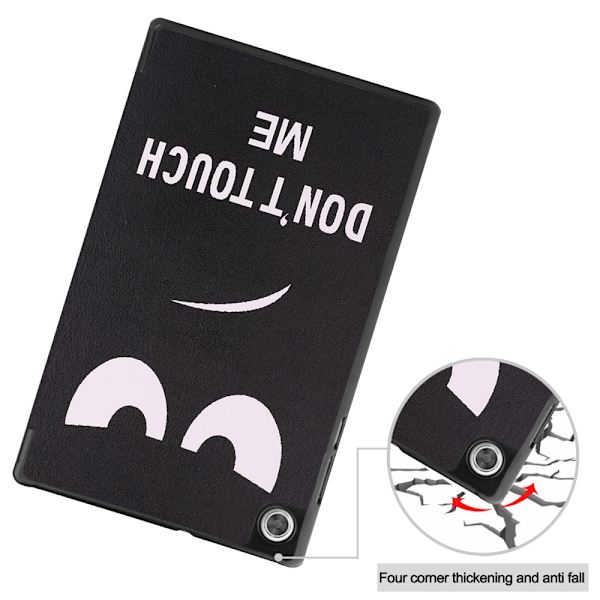 Fodral Tri-fold Lenovo Tab M10 HD (2nd Gen) Don't Touch Me
