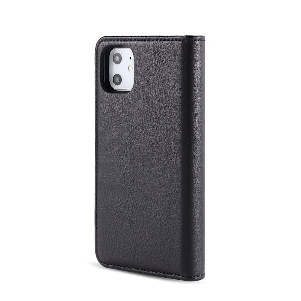 DG.MING 2-in-1 Magnet Wallet iPhone 11 Black