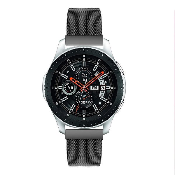 Milanese Loop Rem Samsung Galaxy Watch 46mm Sort