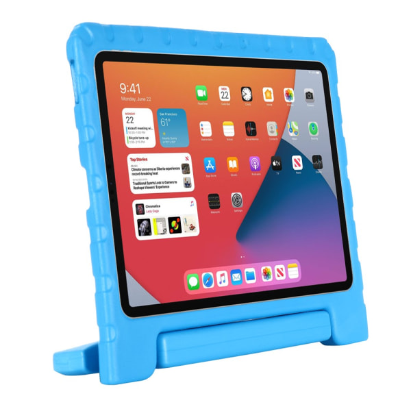 Stöttåligt EVA Skal iPad Air 10.9 5th Gen (2022) Blå