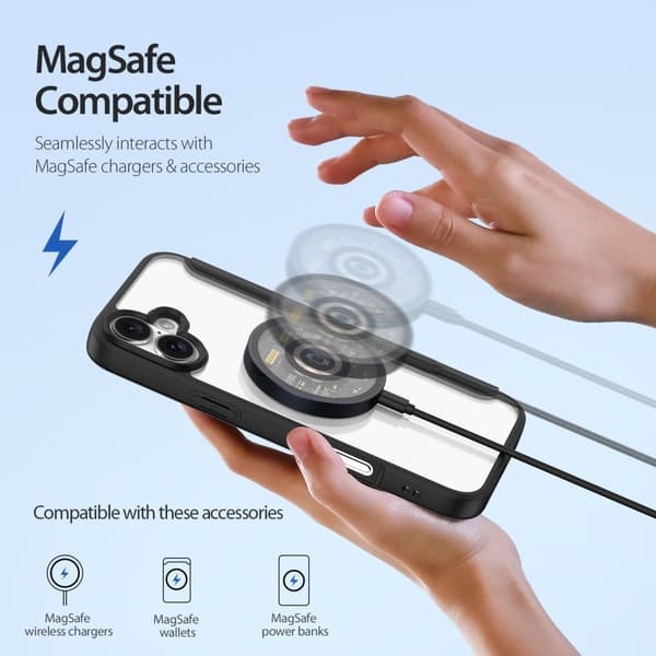Dux Ducis Skin X Pro MagSafe Etui iPhone 16 Sort