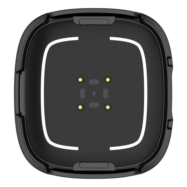 Fitbit Versa 4/Sense 2 musta kova kuori