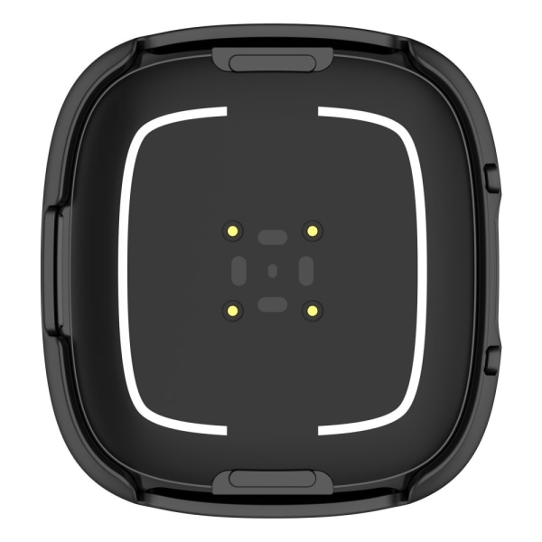 Hårdt cover til Fitbit Versa 4/Sense 2 Sort