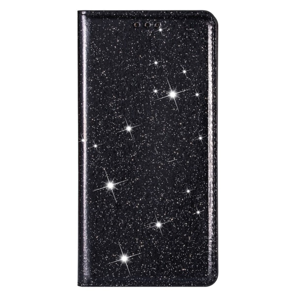 Glitter Pungetui Samsung Galaxy S22 Plus Sort