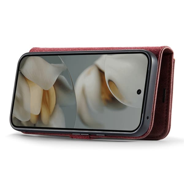 DG.MING 2-i-1 Magnet Wallet Google Pixel 10 Pro XL Rød