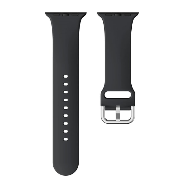 Soft Silikonarmband Apple Watch 41mm Series 9 Svart